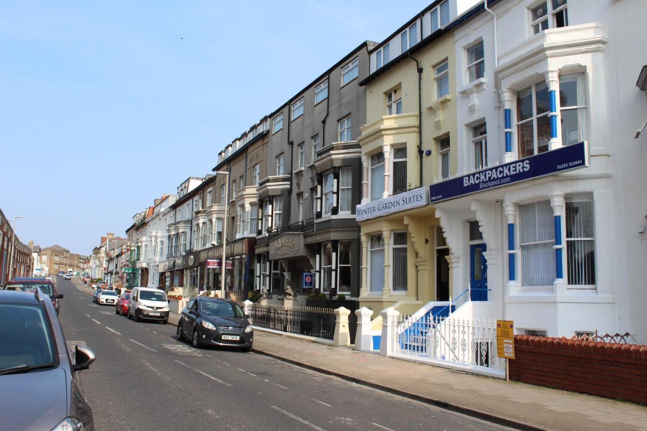 Backpackers Blackpool Hotel & Suites Esterno foto